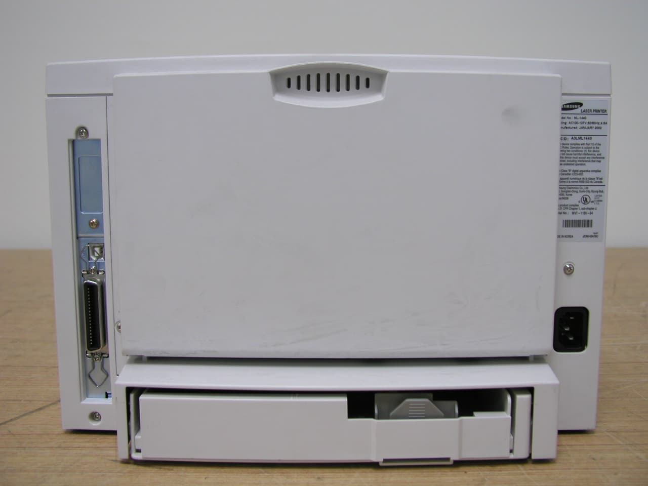 Laser Printer - FCC ID A3LML1440 - Samsung Electronics Co Ltd (1)