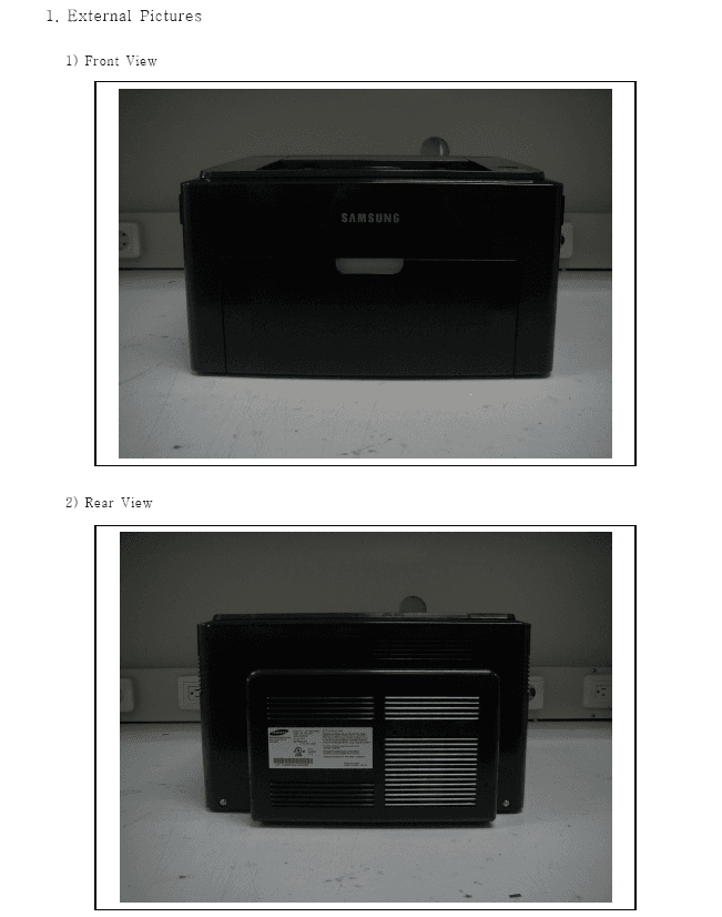 Laser Printer - FCC ID A3LML1640 - Samsung Electronics Co Ltd (1)