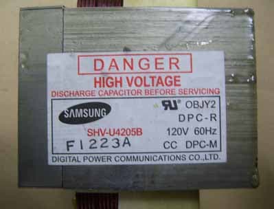 Microwave Oven - FCC ID A3LMMV20PGC - Samsung Electronics Co Ltd (2)