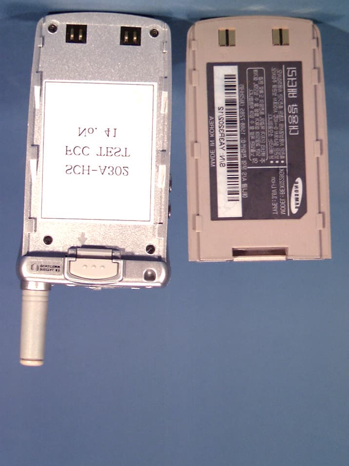 Single-Mode Cellular CDMA Phone - FCC ID A3LSCHA302 - Samsung Electronics Co Ltd (1)