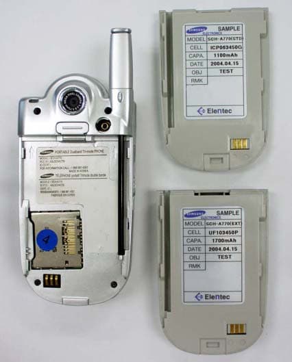Dual-Band CDMA Phone - FCC ID A3LSCHA770 - Samsung Electronics Co Ltd (2)
