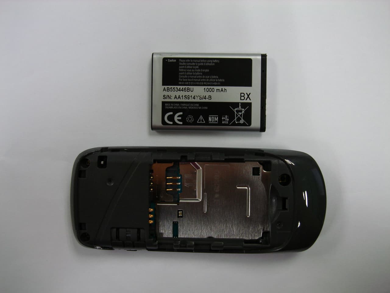 Cellular CDMA Phone - FCC ID A3LSCHB209 - Samsung Electronics Co Ltd