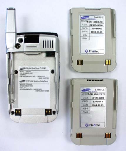 Dual-Band CDMA Phone - FCC ID A3LSCHI640 - Samsung Electronics Co Ltd (1)