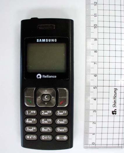 Single-Mode Cellular Phone (CDMA) - FCC ID A3LSCHN356 - Samsung Electronics Co Ltd