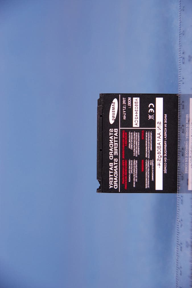 Cellular/PCS CDMA Phone with Bluetooth - FCC ID A3LSCHR500 - Samsung Electronics Co Ltd (1)