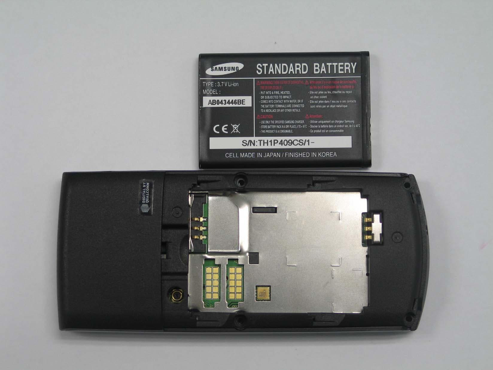 Cellular CDMA Phone - FCC ID A3LSCHS299 - Samsung Electronics Co Ltd (4)