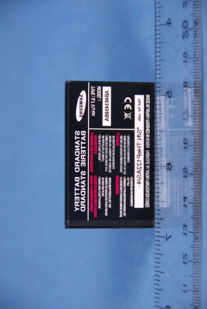 Cellular/PCS CDMA Phone with Bluetooth - FCC ID A3LSCHU540T - Samsung Electronics Co Ltd