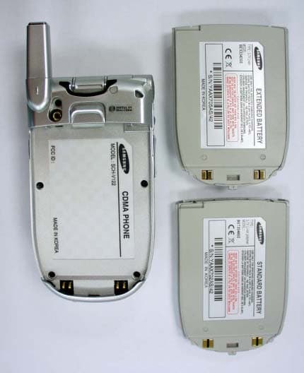 Single-Mode Cellular Phone (CDMA) - FCC ID A3LSCHV122 - Samsung Electronics Co Ltd (2)