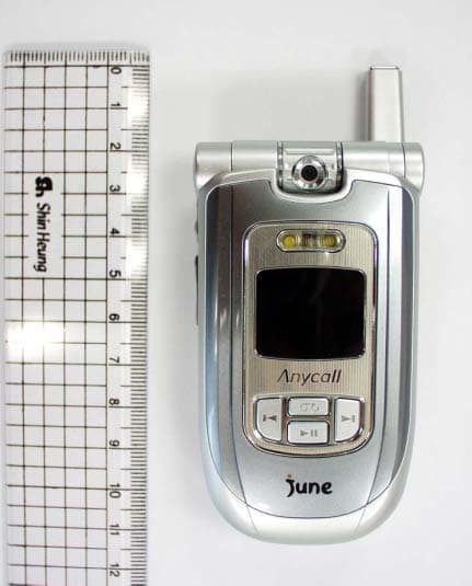 Single-Mode Cellular Phone (CDMA) - FCC ID A3LSCHV122 - Samsung Electronics Co Ltd
