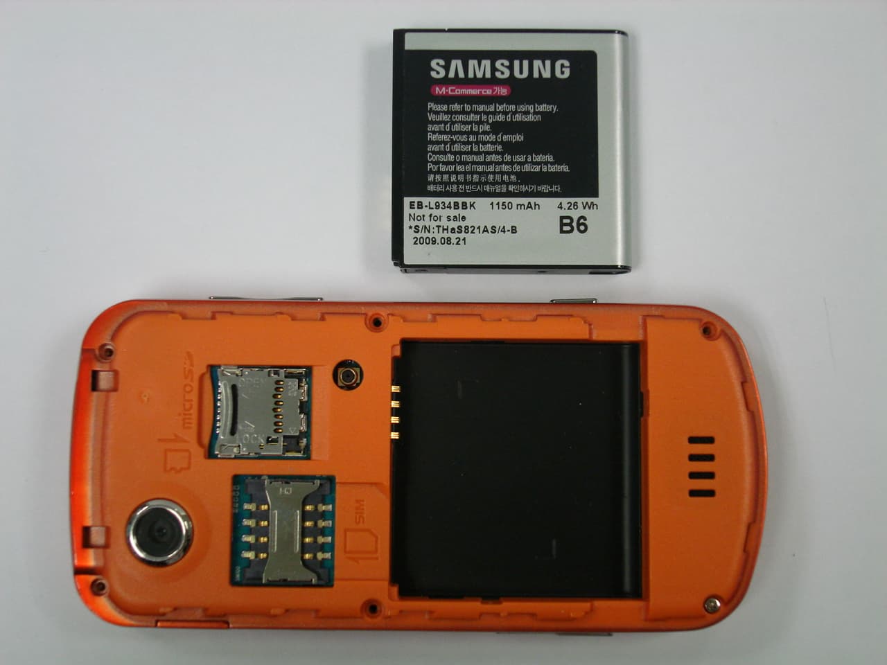 PCS GSM Phone with Bluetooth - FCC ID A3LSCHW960 - Samsung Electronics Co Ltd (5)