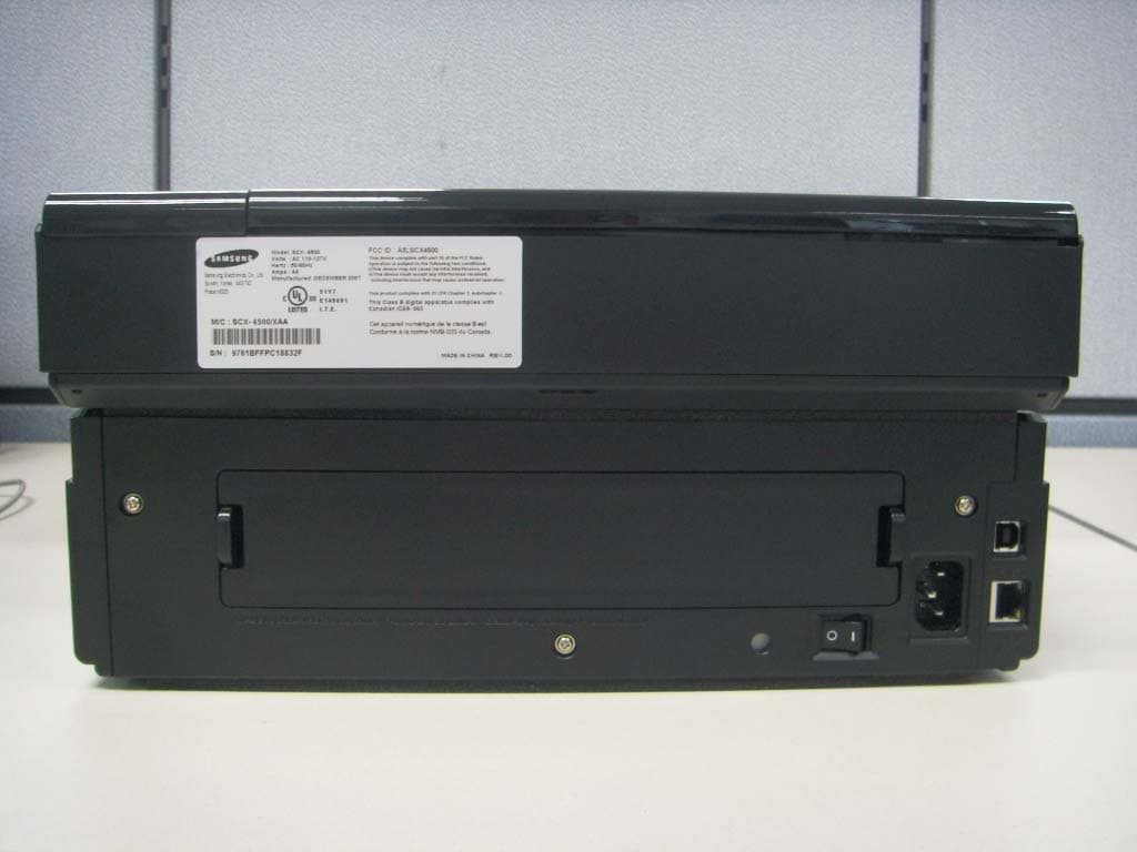 Multi Function Printer - FCC ID A3LSCX4500W - Samsung Electronics Co Ltd (4)