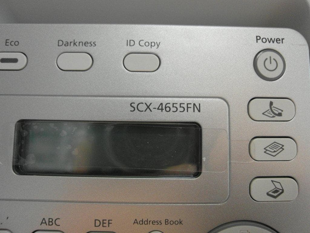 Mono Laser Multifuction Printer - FCC ID A3LSCX4655FN - Samsung Electronics Co Ltd (1)