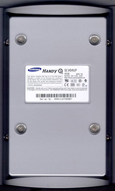 External Hard Disk Drive - FCC ID A3LSEZ00UP - Samsung Electronics Co Ltd (4)