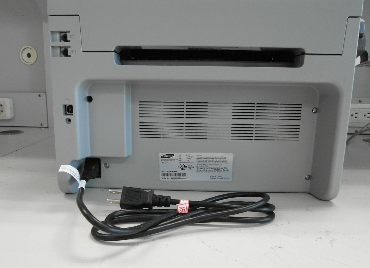 Mono Laser Printer - FCC ID A3LSF760P - Samsung Electronics Co Ltd (5)