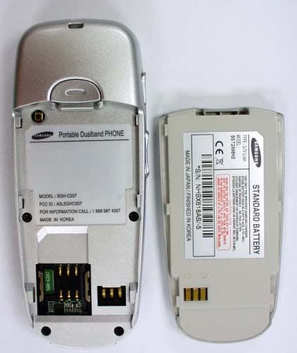 Dual-Band GSM Phone - FCC ID A3LSGHC207 - Samsung Electronics Co Ltd (2)