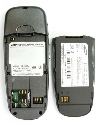 Dual-Band GSM Phone - FCC ID A3LSGHC207L - Samsung Electronics Co Ltd (2)