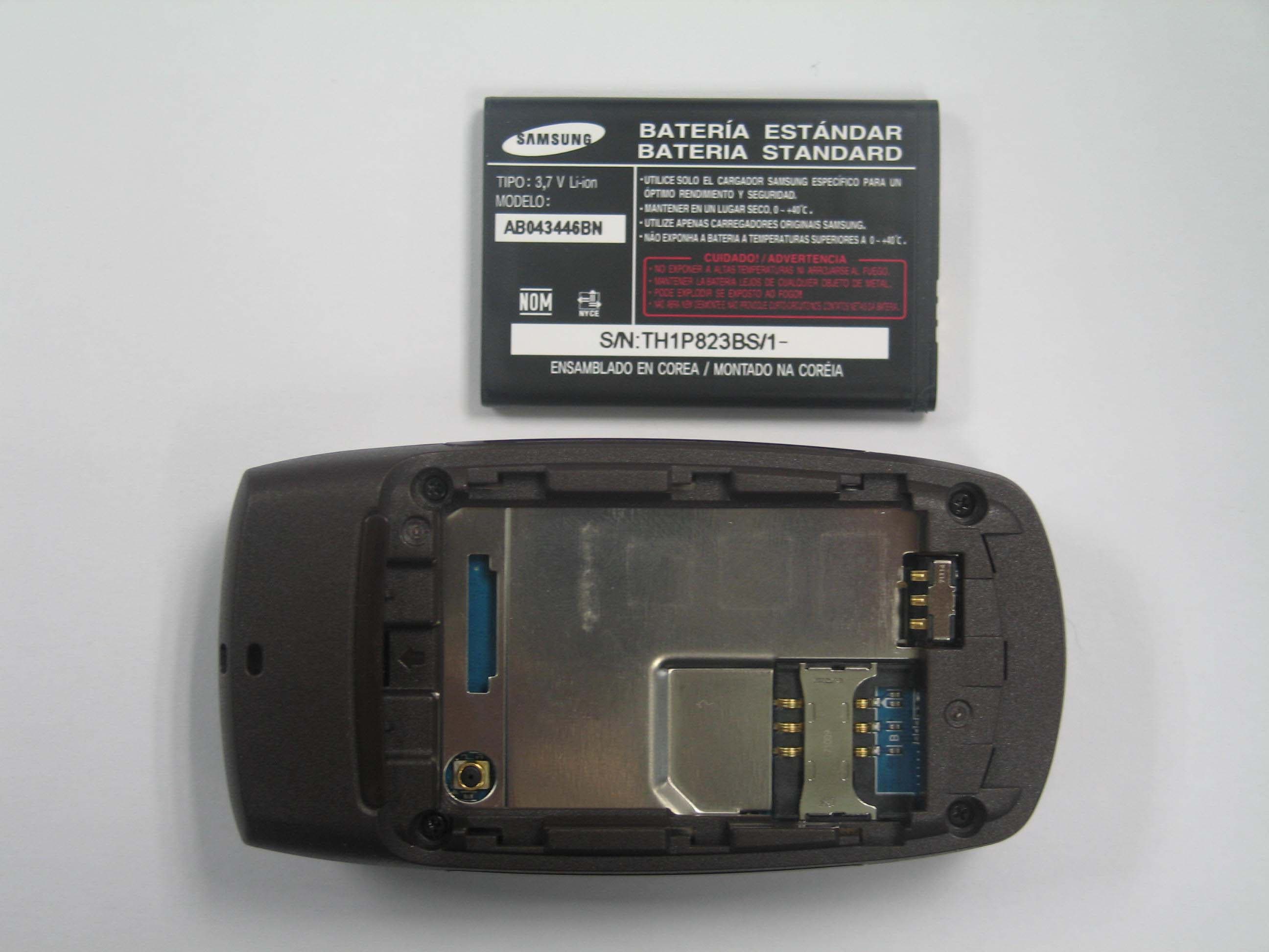 Cellular/PCS GSM Phone - FCC ID A3LSGHC275L - Samsung Electronics Co Ltd (3)
