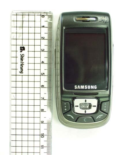 Single-Band PCS GSM Phone w/ Bluetooth - FCC ID A3LSGHD500 - Samsung Electronics Co Ltd