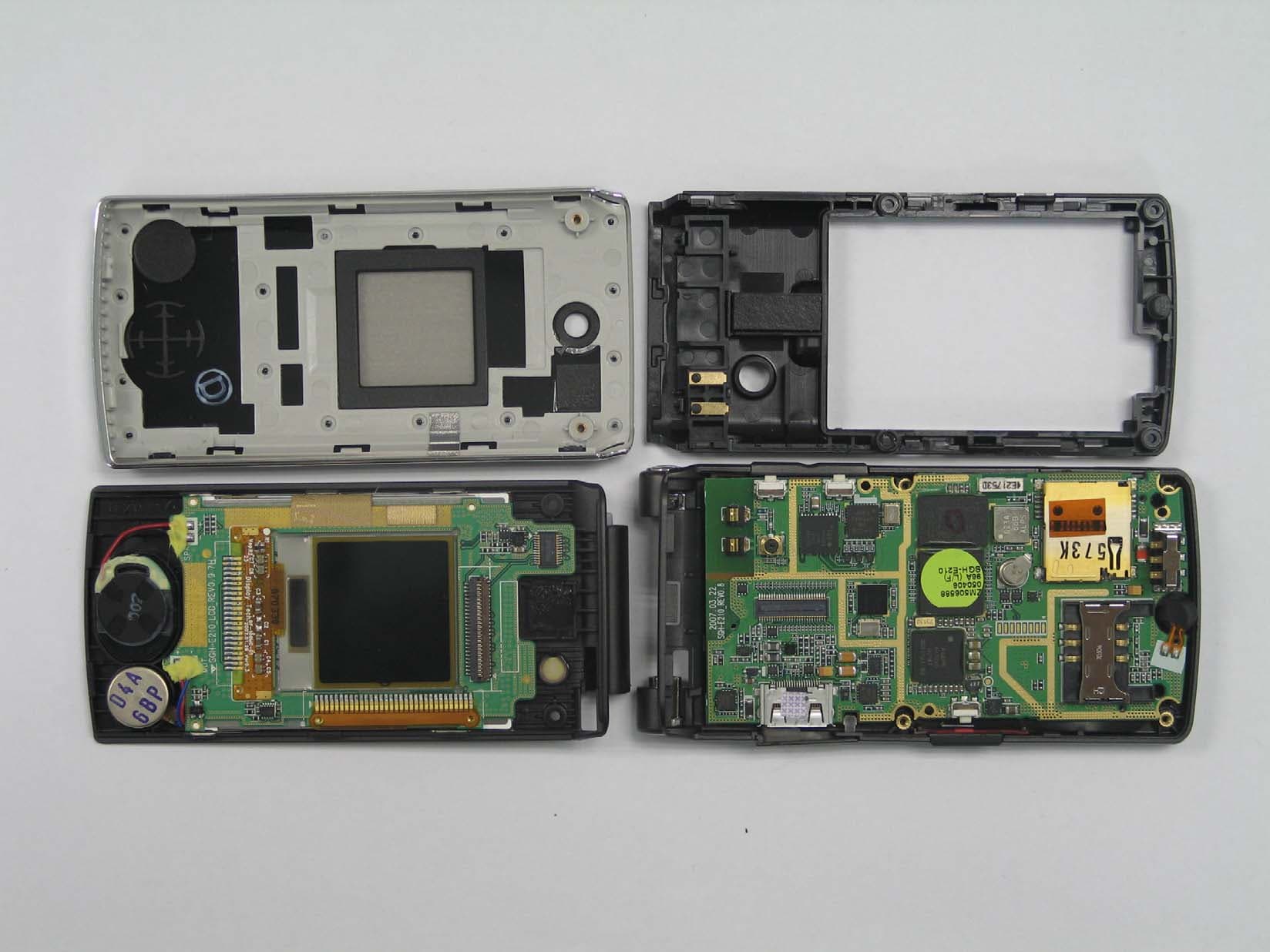 PCS GSM Phone with Bluetooth - FCC ID A3LSGHE210 - Samsung Electronics Co Ltd