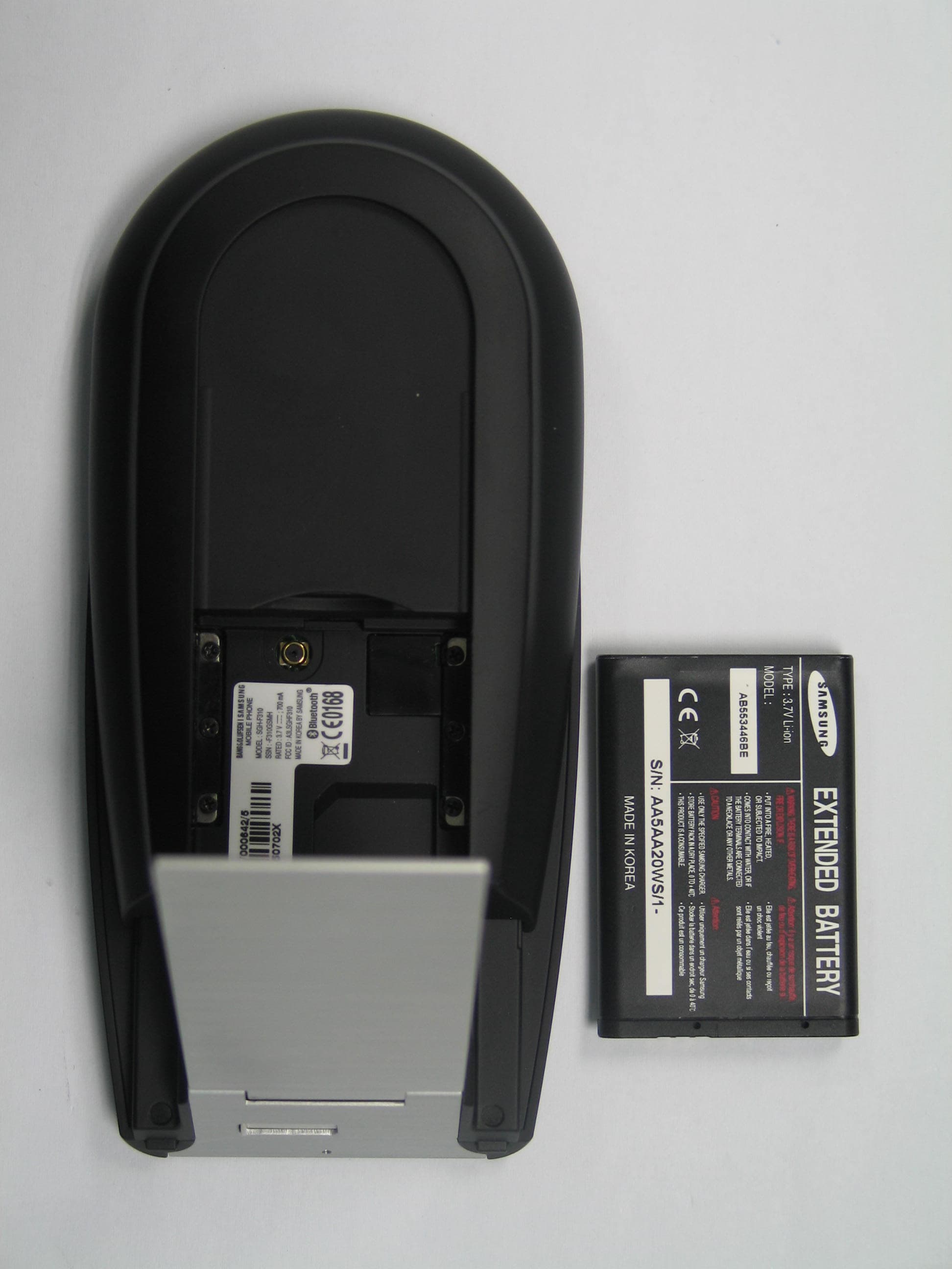 PCS GSM/ EDGE Phone with Bluetooth - FCC ID A3LSGHF310 - Samsung Electronics Co Ltd
