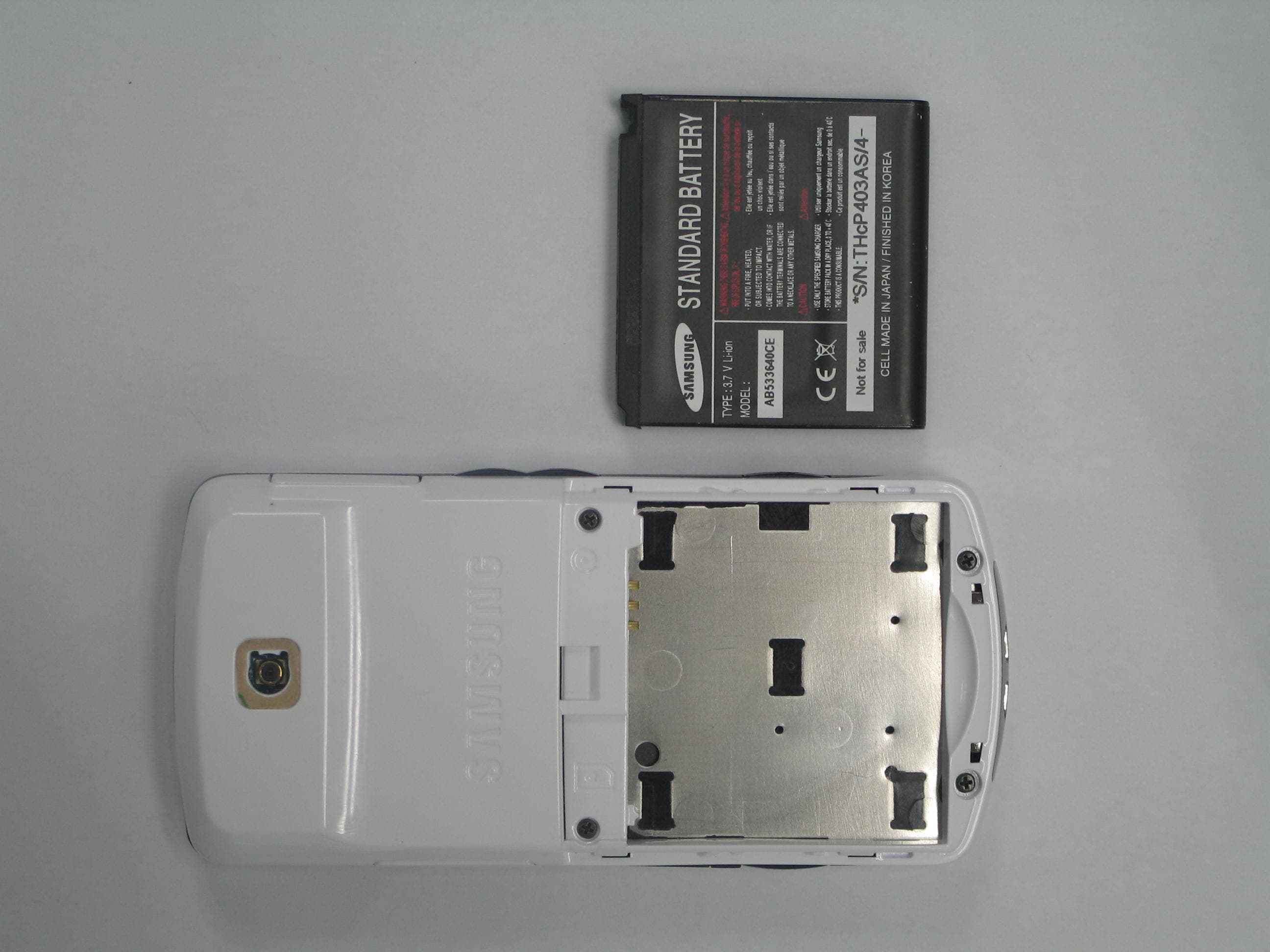 PCS GSM/ EDGE Phone with Bluetooth - FCC ID A3LSGHF330 - Samsung Electronics Co Ltd (2)