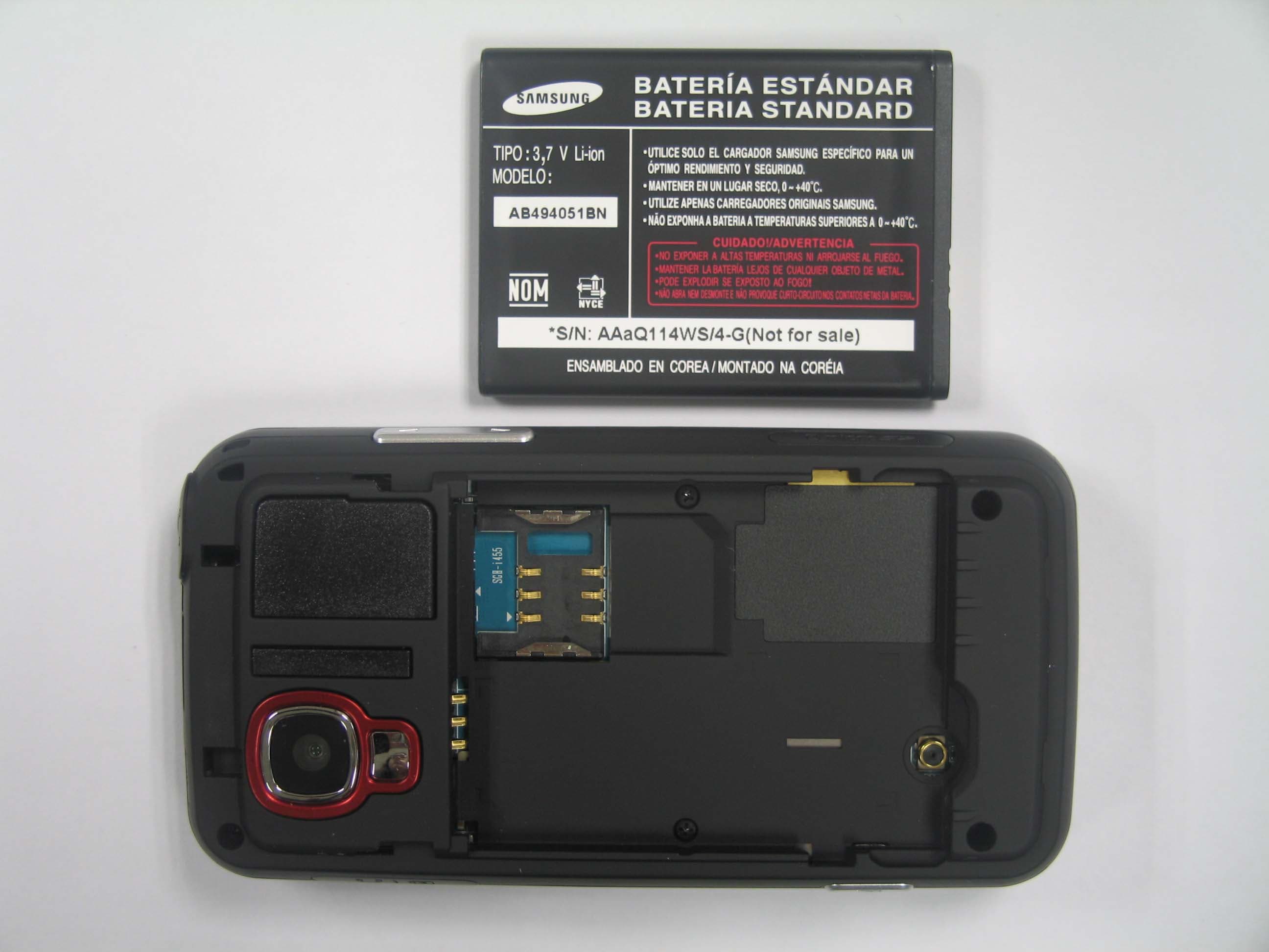 PCS GSM/EDGE Phone with Bluetooth - FCC ID A3LSGHI455 - Samsung Electronics Co Ltd (1)