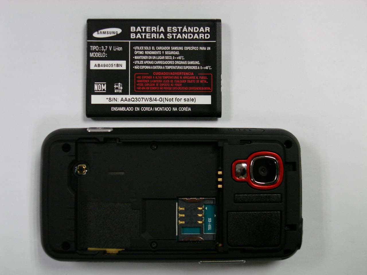 Cellular/PCS GSM/EDGE Phone with Bluetooth - FCC ID A3LSGHI455L - Samsung Electronics Co Ltd (2)