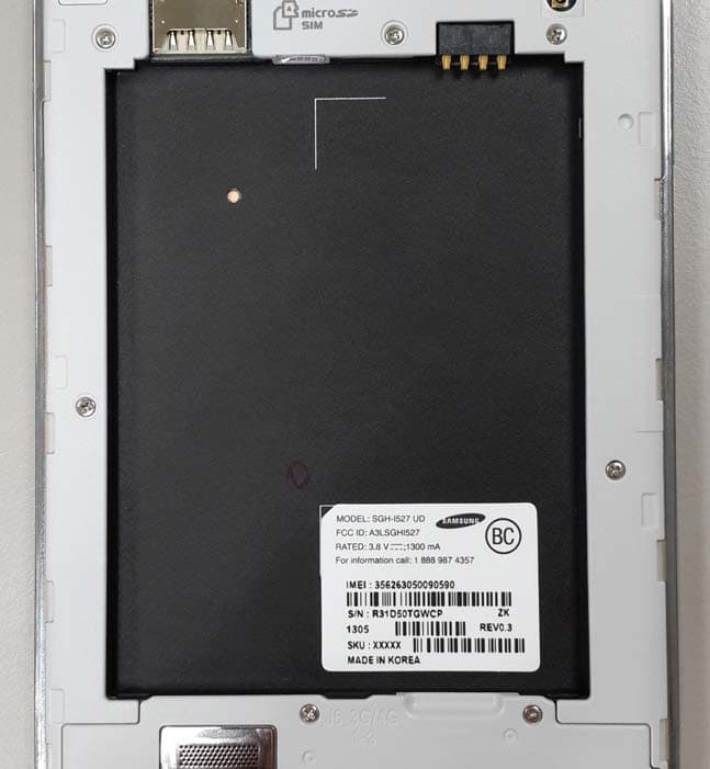 Portable Handset with Multi-band WCDMA/GSM/EDGE/LTE, WLAN, Bluetooth and RFID - FCC ID A3LSGHI527 - Samsung Electronics Co Ltd
