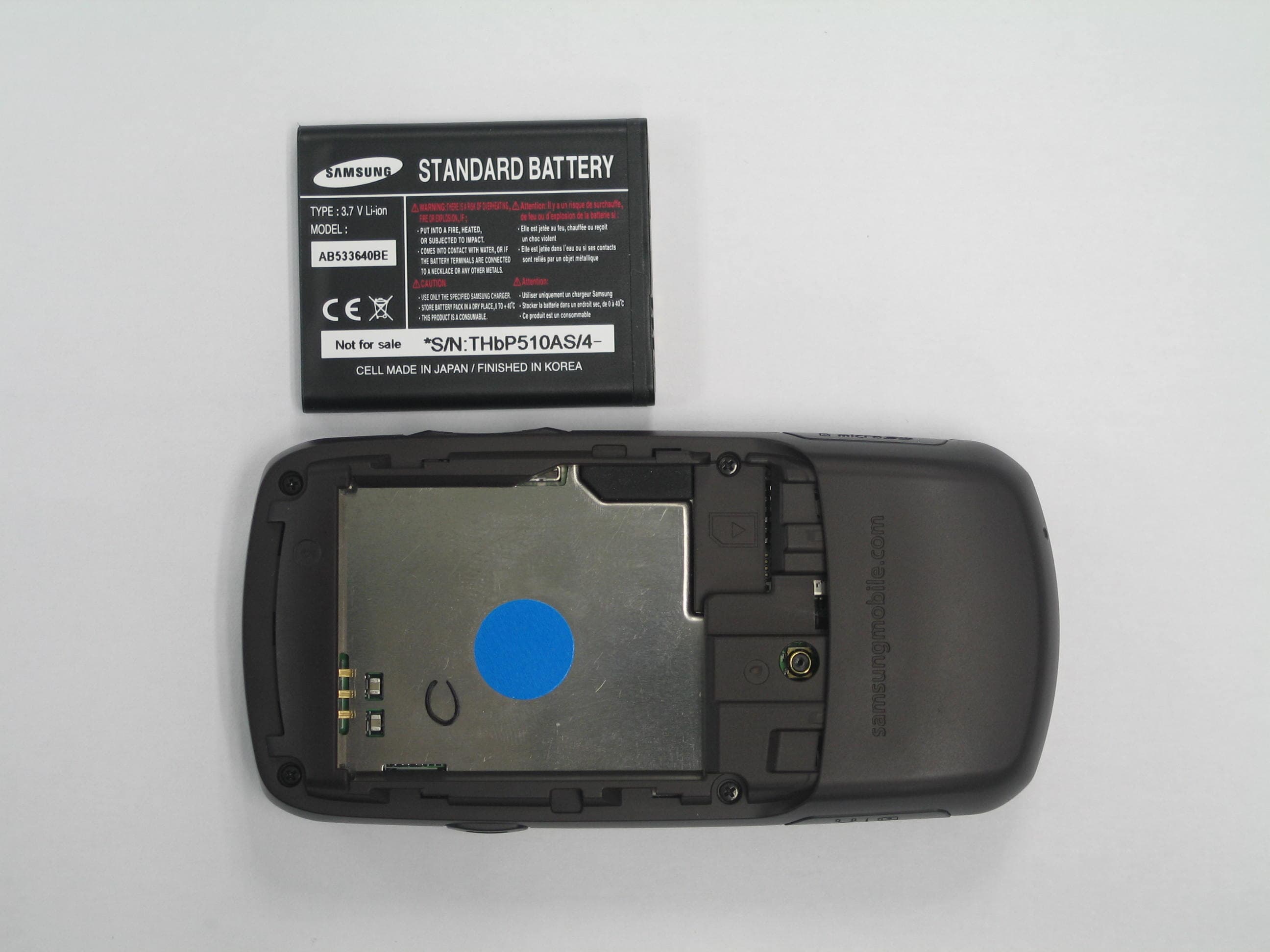 PCS GSM/ EDGE Phone with Bluetooth - FCC ID A3LSGHJ750 - Samsung Electronics Co Ltd (2)