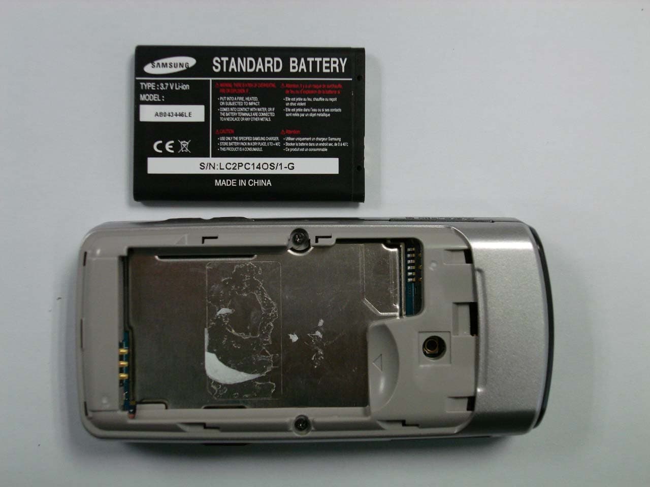 PCS GSM Phone with Bluetooth - FCC ID A3LSGHM620 - Samsung Electronics Co Ltd (3)