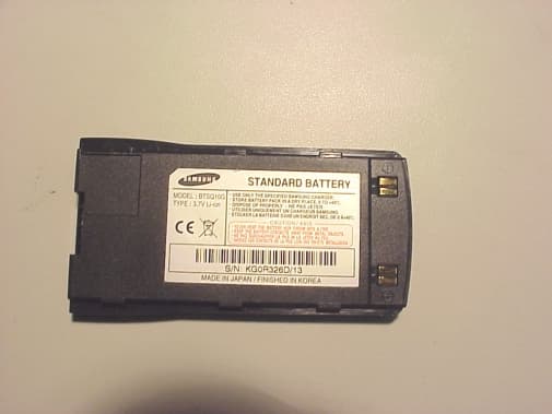 Dual band PCS cell phone GSM protocol - FCC ID A3LSGHQ105 - Samsung Electronics Co Ltd