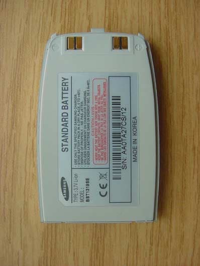 GSM 850/1900 Dual Band Mobile Phone - FCC ID A3LSGHS307 - Samsung Electronics Co Ltd (5)