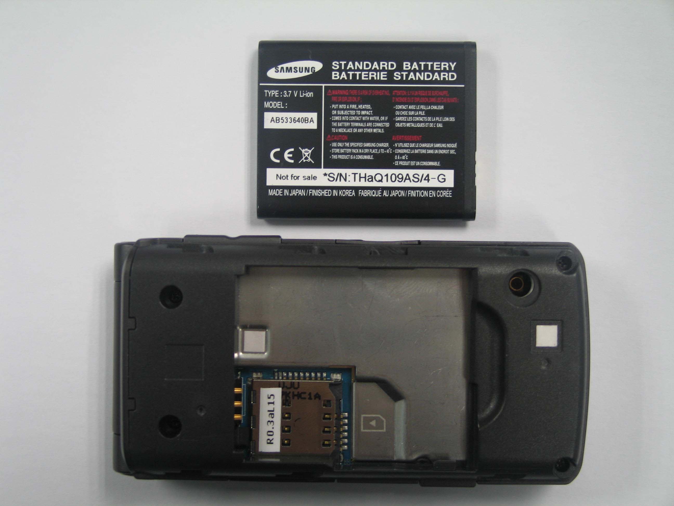 Cellular/PCS GSM/EDGE Phone with WLAN and BT - FCC ID A3LSGHT339 - Samsung Electronics Co Ltd (1)