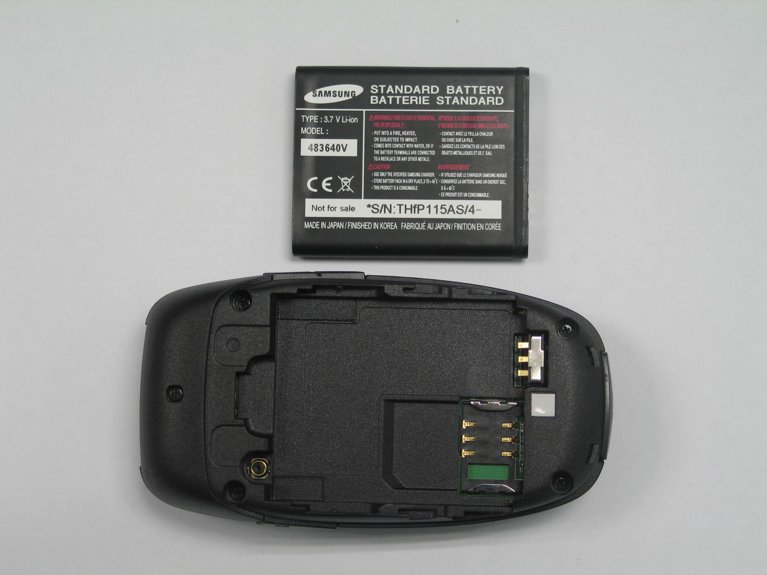 Cellular/PCS GSM Phone with Bluetooth - FCC ID A3LSGHT419 - Samsung Electronics Co Ltd