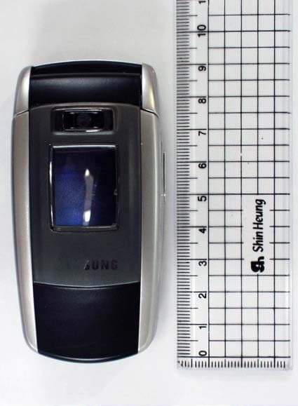 Single-Mode PCS GSM Phone w/ Bluetooth - FCC ID A3LSGHZ500 - Samsung Electronics Co Ltd (1)