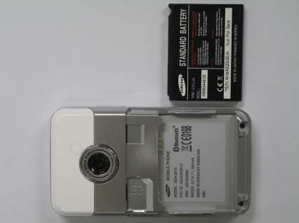 Single-Band PCS GSM/ EDGE Phone with Bluetooth - FCC ID A3LSGHZ610 - Samsung Electronics Co Ltd (2)