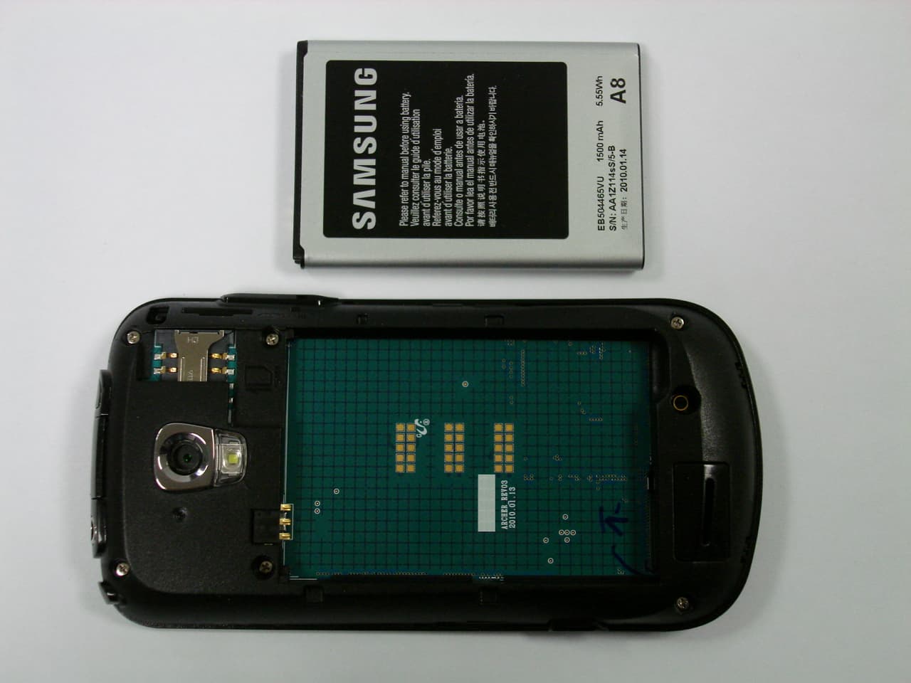 PCS GSM Phone with WLAN and Bluetooth - FCC ID A3LSHWM100S - Samsung Electronics Co Ltd (1)