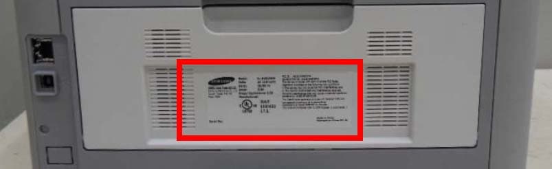 Mono Laser Printer - FCC ID A3LSLM2825DW - Samsung Electronics Co Ltd (3)