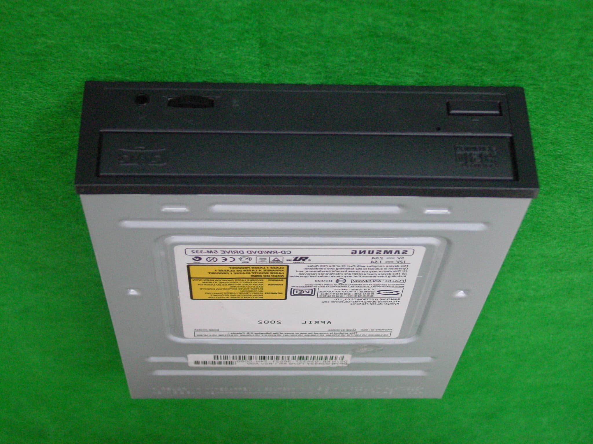 Internal CD-RW - FCC ID A3LSM332 - Samsung Electronics Co Ltd