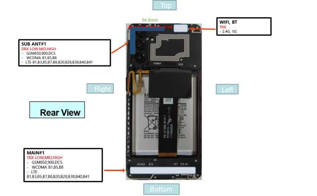Mobile Phone - FCC ID A3LSMA047FN - Samsung Electronics Co Ltd (2)
