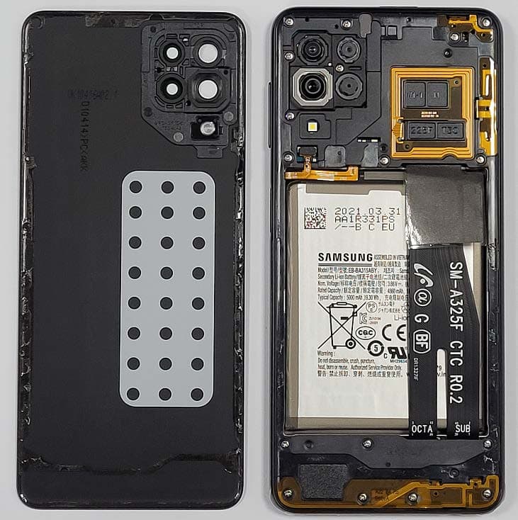 Mobile phone - FCC ID A3LSMA225F - Samsung Electronics Co Ltd (3)