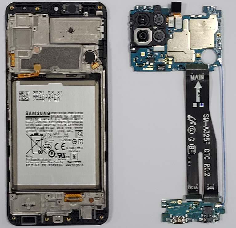 Mobile phone - FCC ID A3LSMA225M - Samsung Electronics Co Ltd (4)