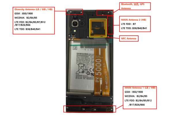 Mobile Phone - FCC ID A3LSMM325FV - Samsung Electronics Co Ltd (4)