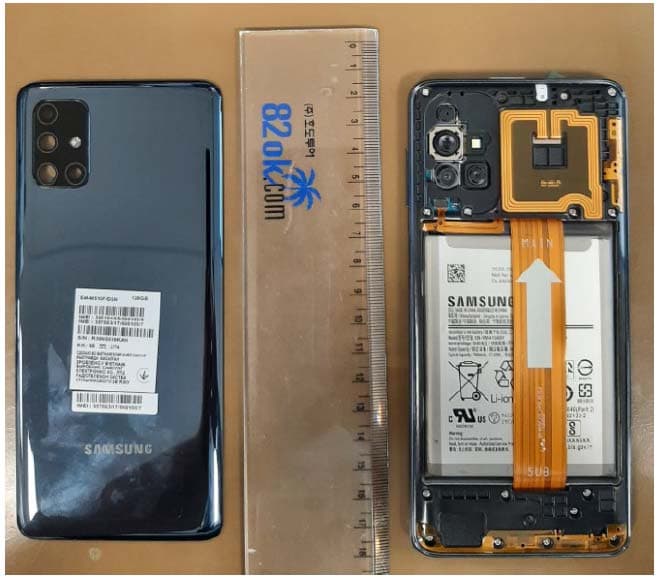 Mobile Phone - FCC ID A3LSMM515F - Samsung Electronics Co Ltd (2)