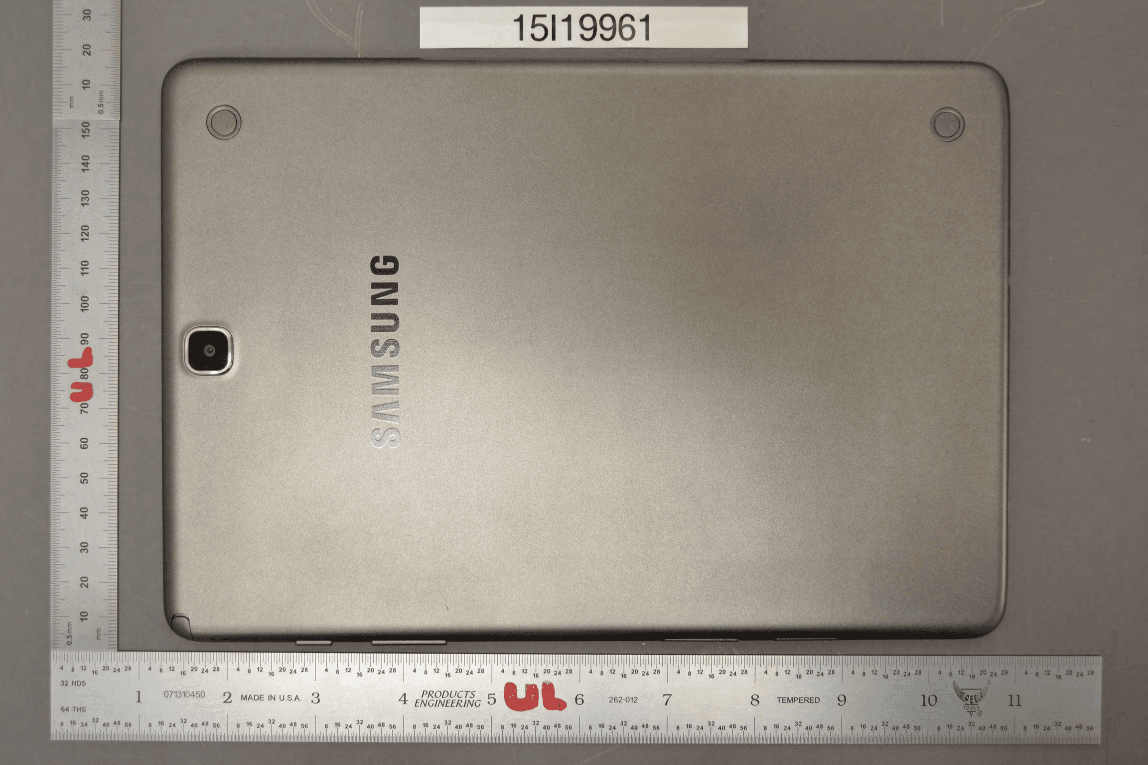 GSM/WCDMA/LTE Tablet with Bluetooth, DTS/UNII a/b/g/n and ANT+ - FCC ID A3LSMP555 - Samsung Electronics Co Ltd