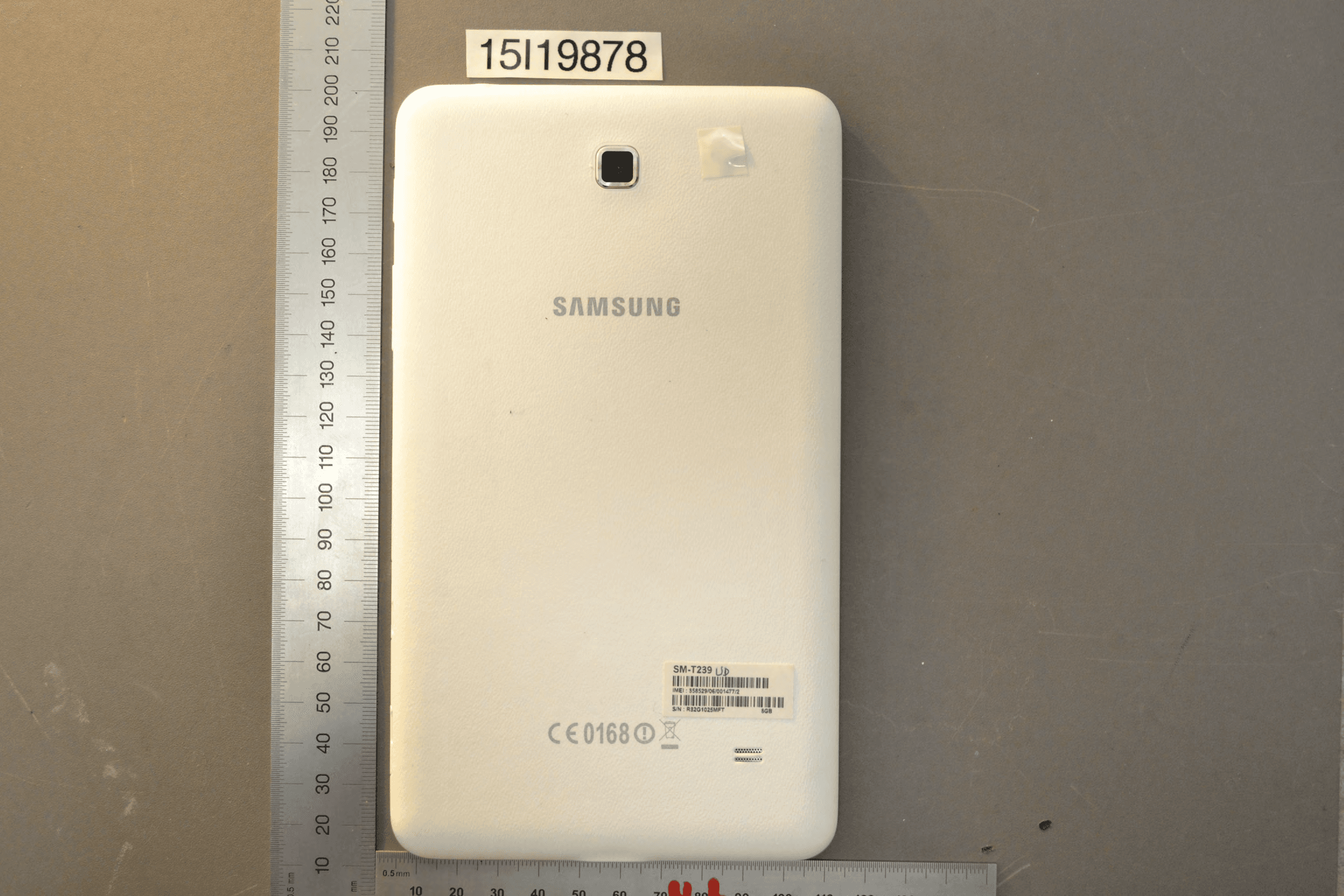 GSM/WCDMA/LTE Tablet with Bluetooth, DTS/UNII a/b/g/n - FCC ID A3LSMT239 - Samsung Electronics Co Ltd (1)