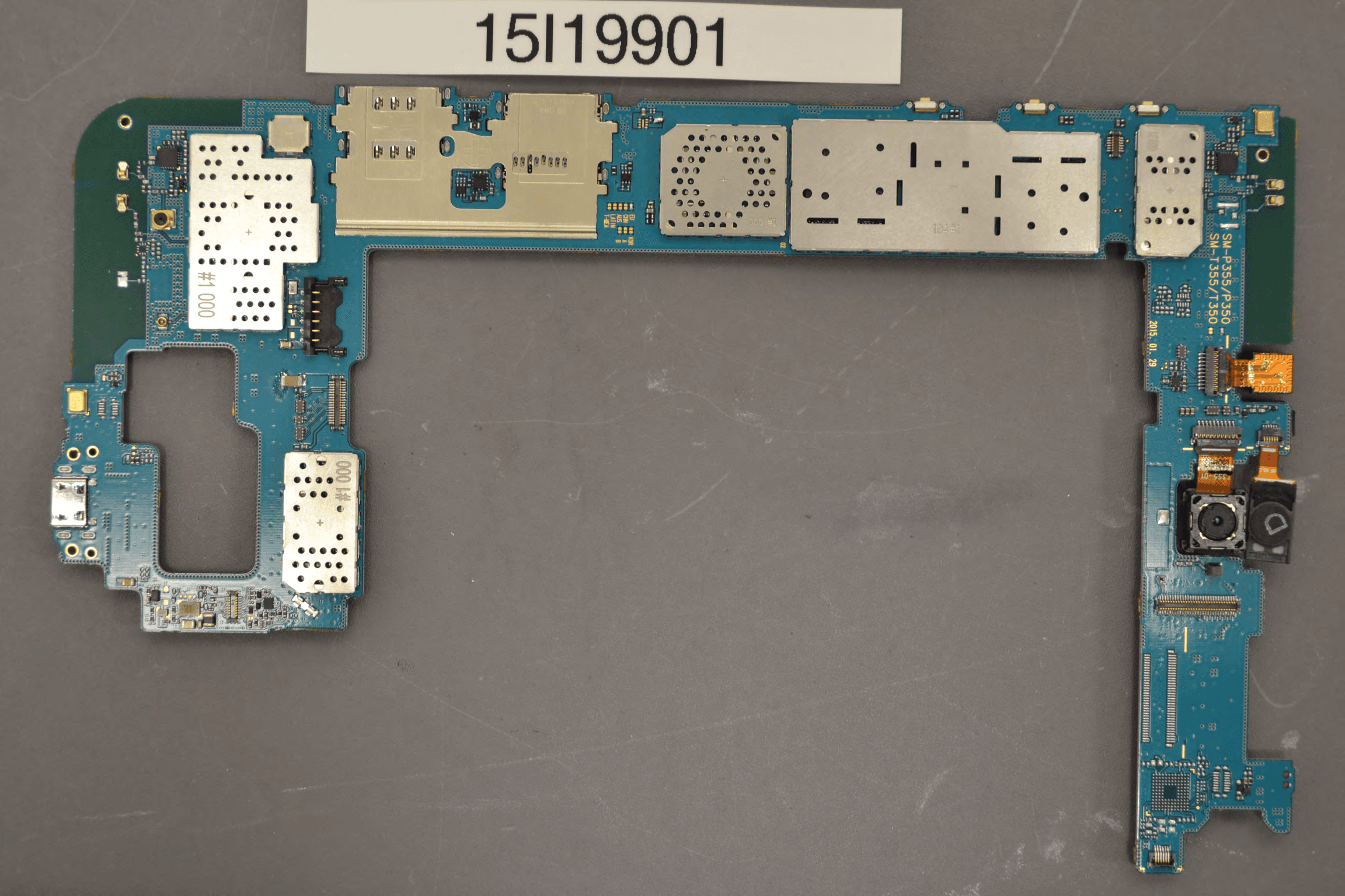 GSM/WCDMA/LTE Tablet with Bluetooth, DTS/UNII a/b/g/n and ANT+ - FCC ID A3LSMT355 - Samsung Electronics Co Ltd (2)