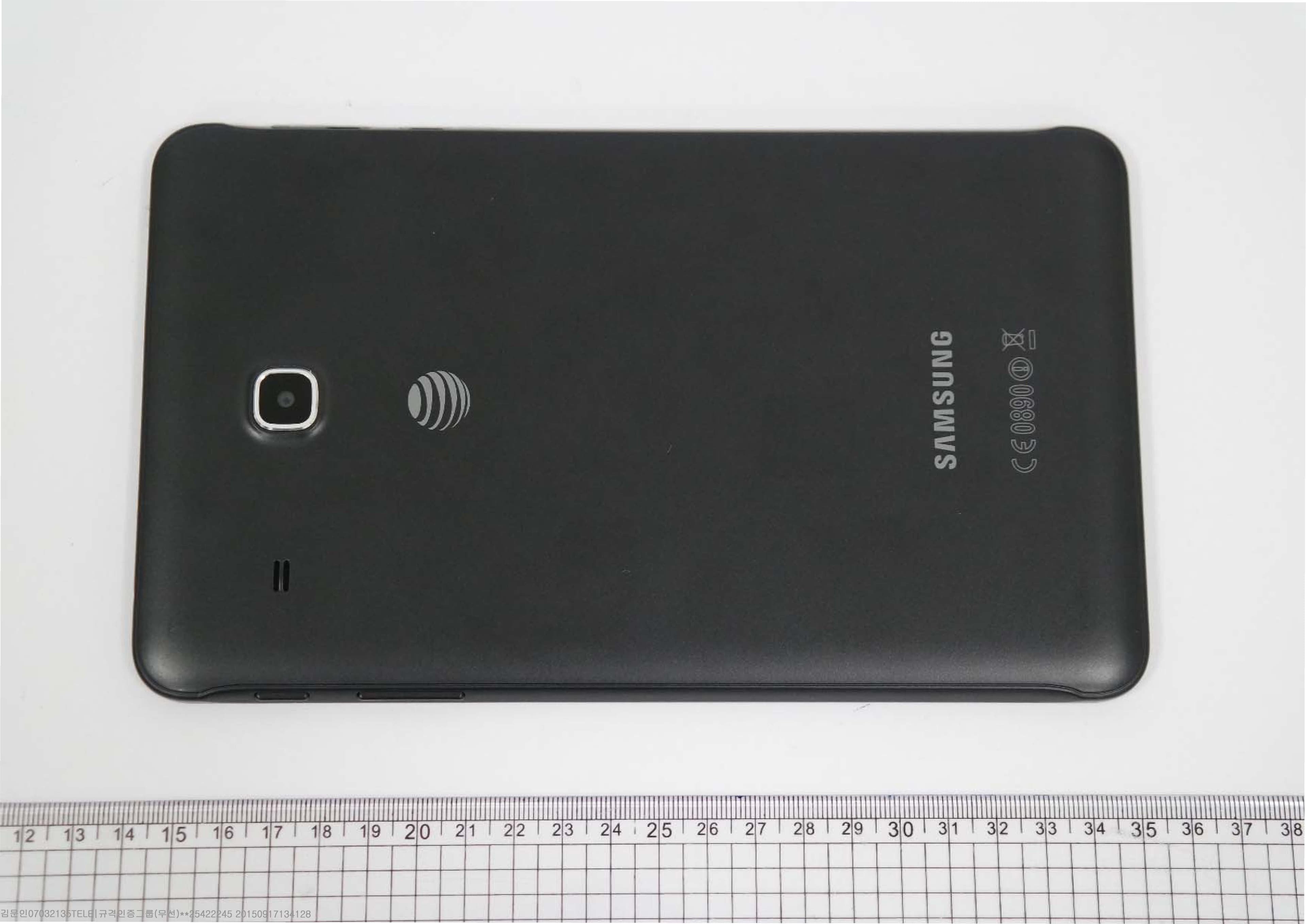 Multi-band UMTS/LTE Tablet with WLAN, Bluetooth, and ANT+ - FCC ID A3LSMT377A - Samsung Electronics Co Ltd