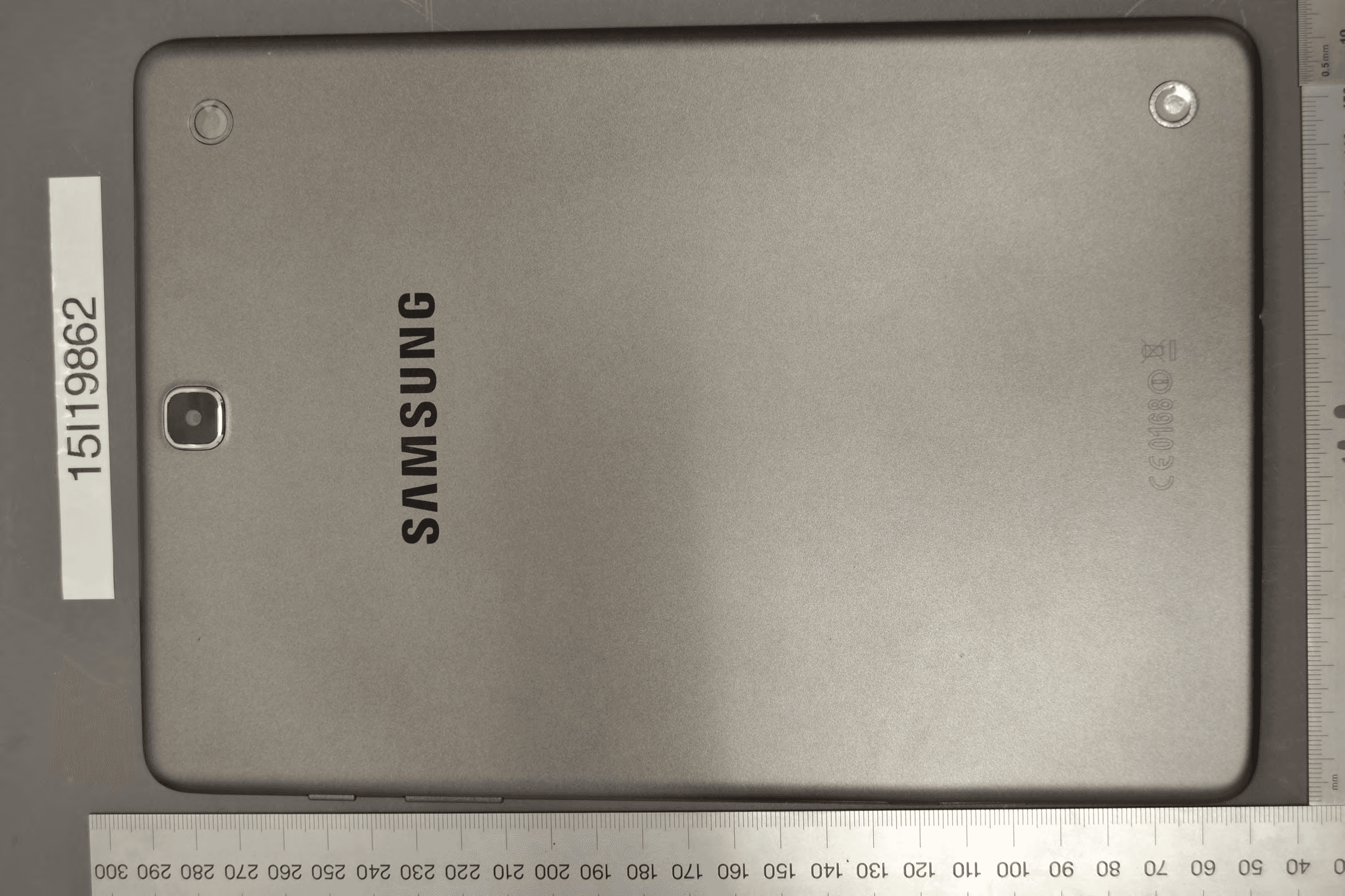 GSM/WCDMA/LTE Tablet with Bluetooth, DTS/UNII a/b/g/n and ANT+ - FCC ID A3LSMT555 - Samsung Electronics Co Ltd