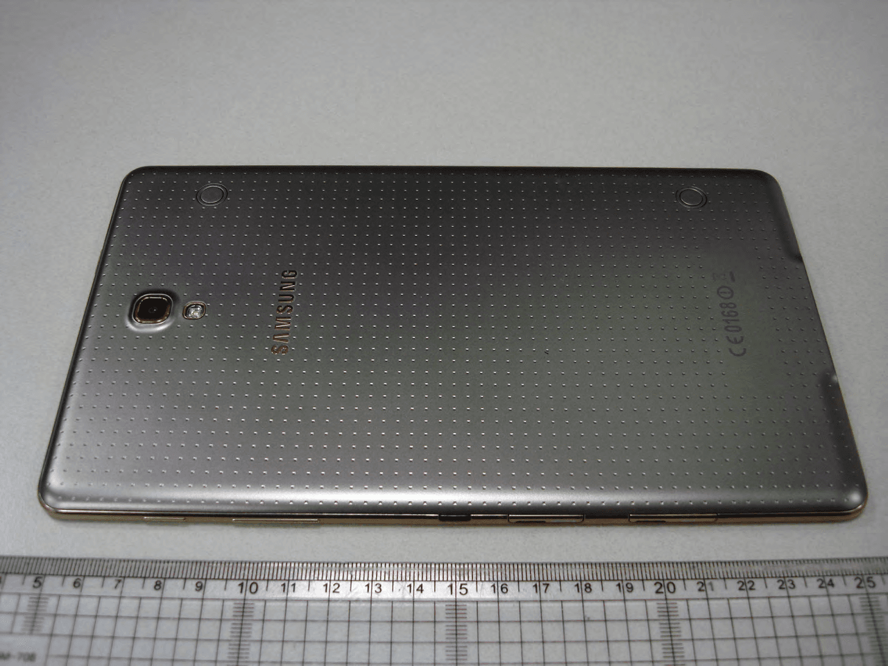 Multi-Band GSM/EDGE/WCDMA/LTE Portable Tablet with WLAN, Bluetooth, and ANT+ - FCC ID A3LSMT707V - Samsung Electronics Co Ltd (1)